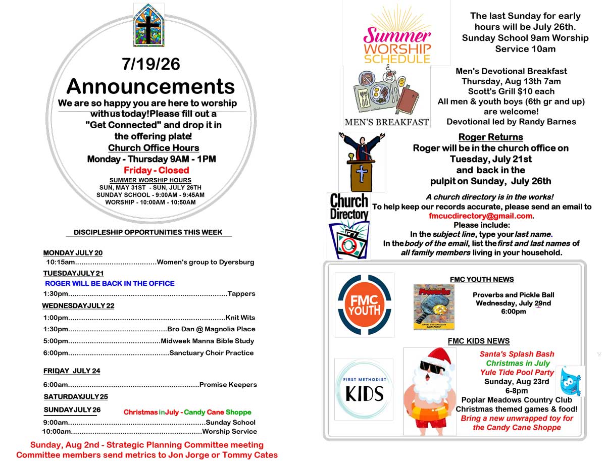 Church+announcements+7-19-26-1